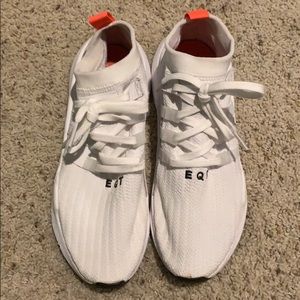 Adidas white EQT’s